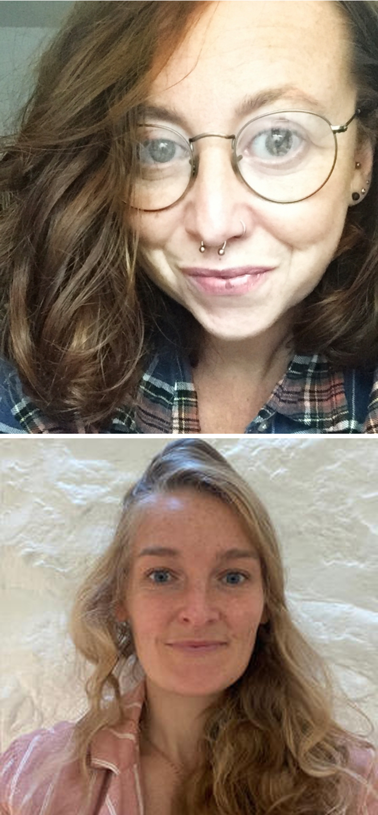 Tegwen Haf Parry and Lowri Cunnington